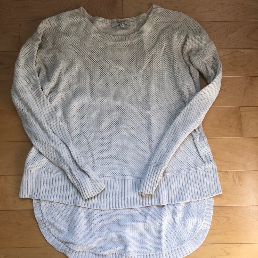 Madewell Cream Sweater